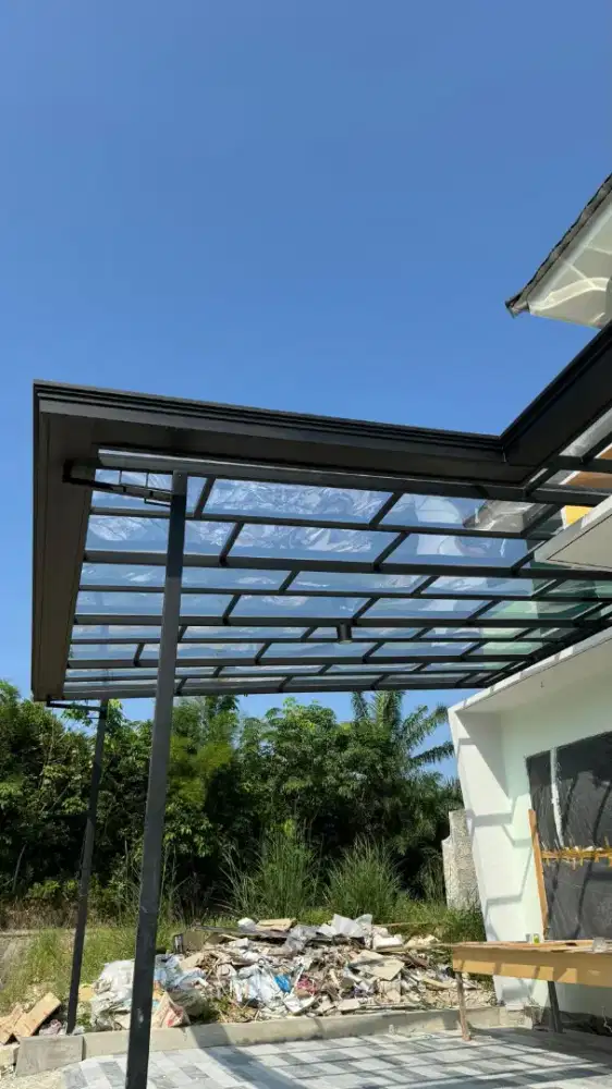 Kanopi Solar Flat Premium Murah