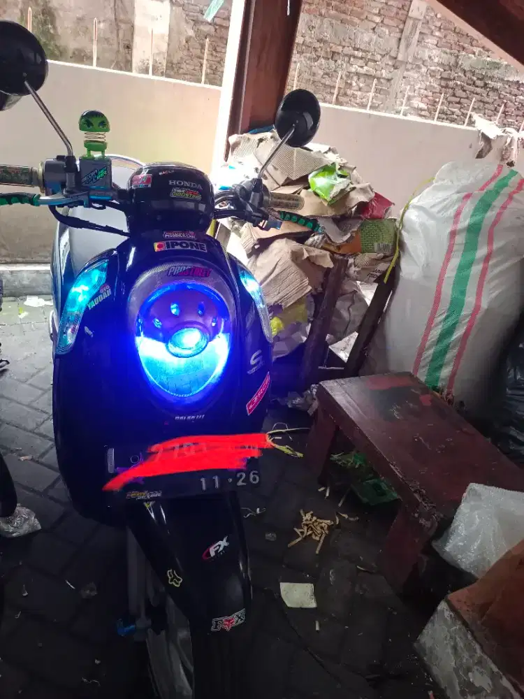 Scoopy 2016 surat2 lengkap aman terawat