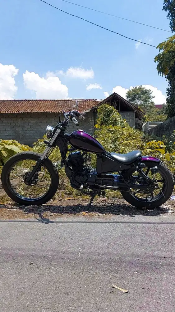 Motor Custom Chopper Bobber Yamaha