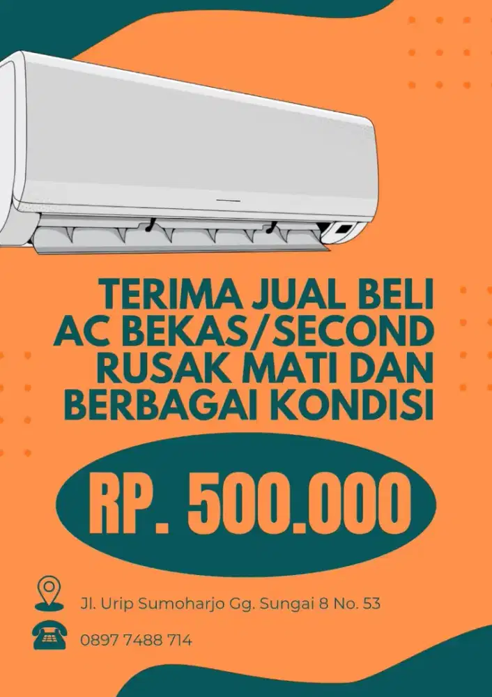 Terima Jual Dan Beli AC Berbagai Kondisi
