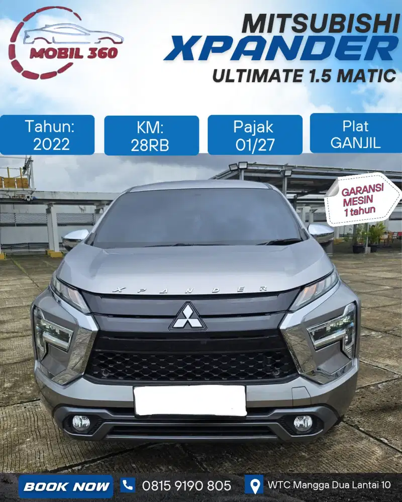 Xpander Ultimate 4x2 matic tahun 2022