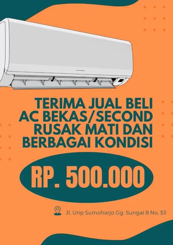 Terima Jual Dan Beli AC Berbagai kondisi