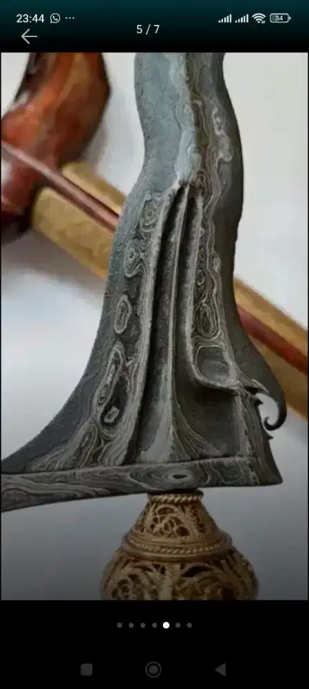 Pusaka langka antik unik kuno otentik keris sabu kinten mangkubumen