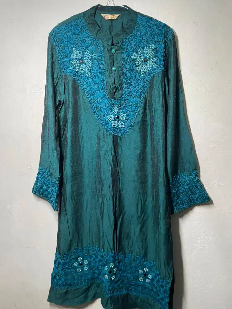 Tunik Atasan Wanita Muslimah - size L - sesuai Gambar