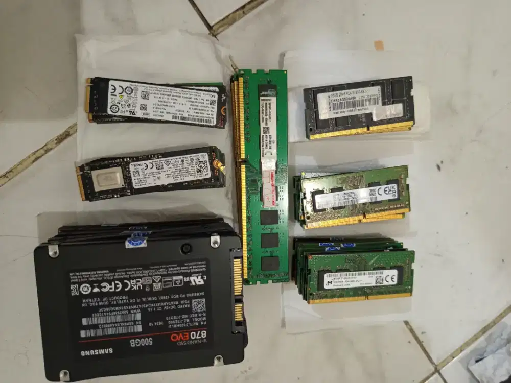 Jual beli komponen komputer/laptop