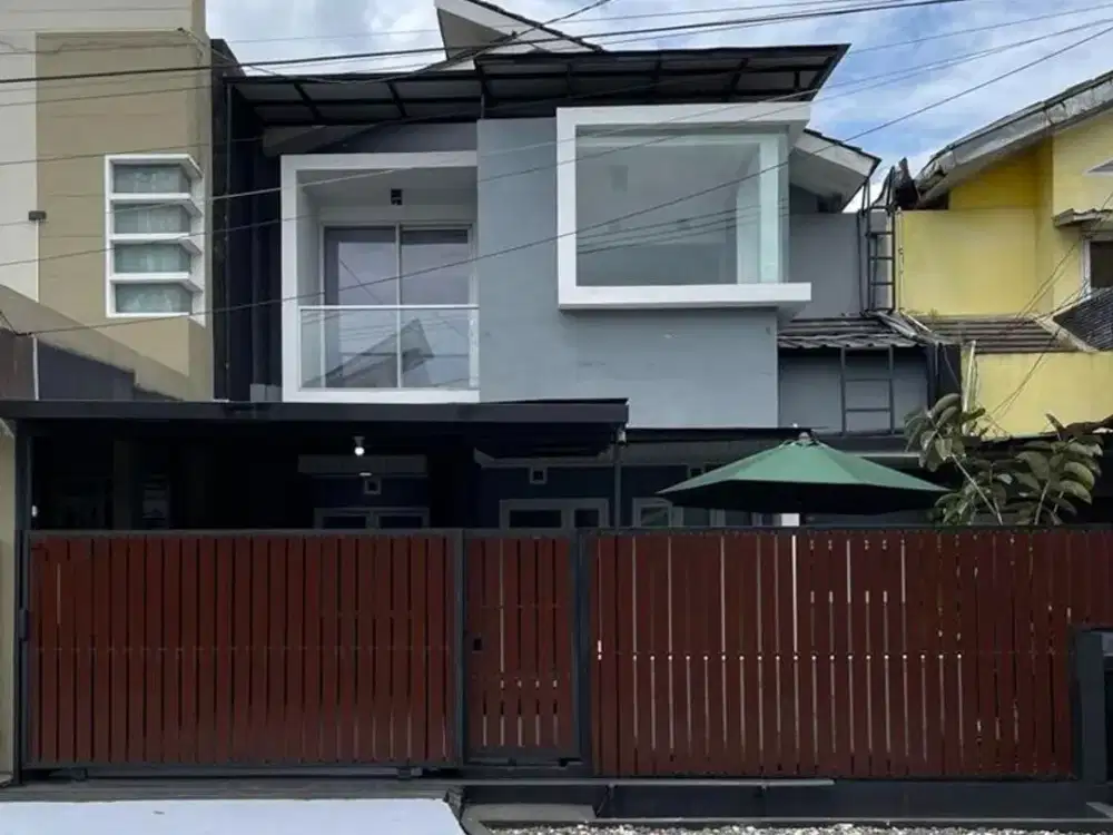 di jual cepat rumah bagus 2 lantai siap huni buah batu bandung