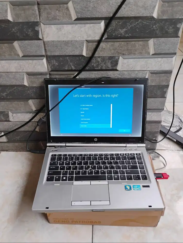 Laptop hp core i5 4gb ddr3 minusan baca dulu