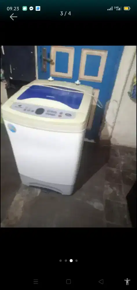 Jual mesin cuci Samsung 1 tabung kapasitas 9 kg Uda di manuallin