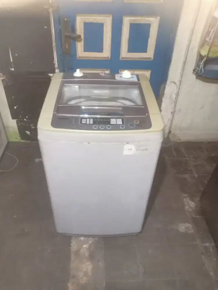 Jual mesin cuci LG 1 tabung kapasitas 8kg mesin ORI bisa di antar