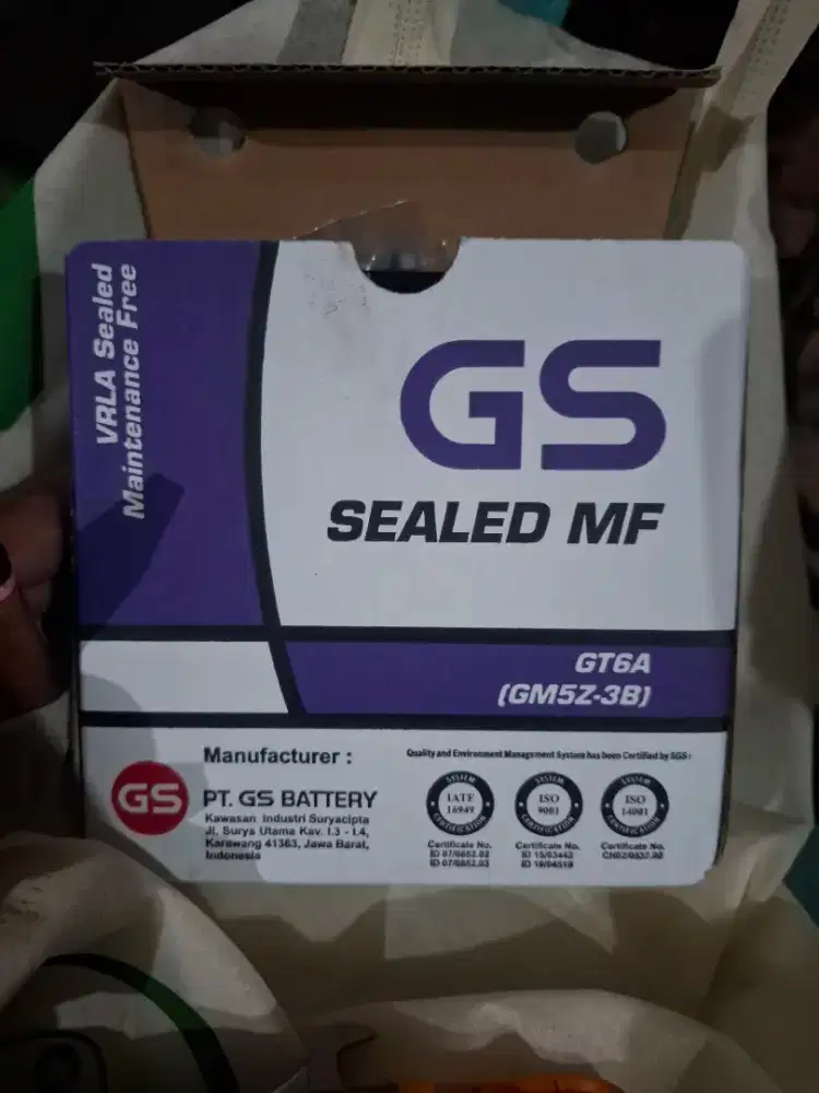 Aki Gs Baru ( salah beli )