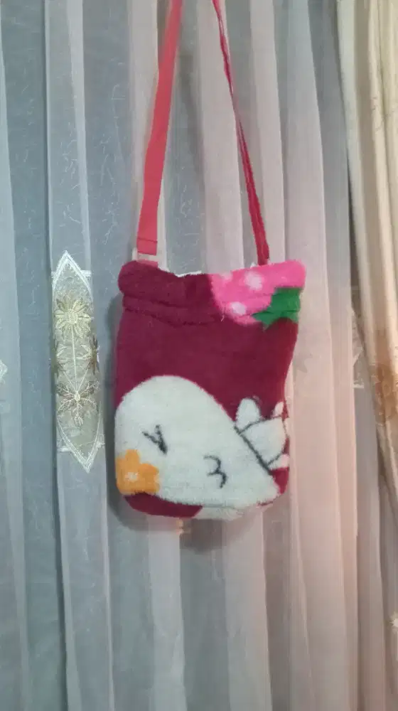 Tas Bulu Kartun Lucu