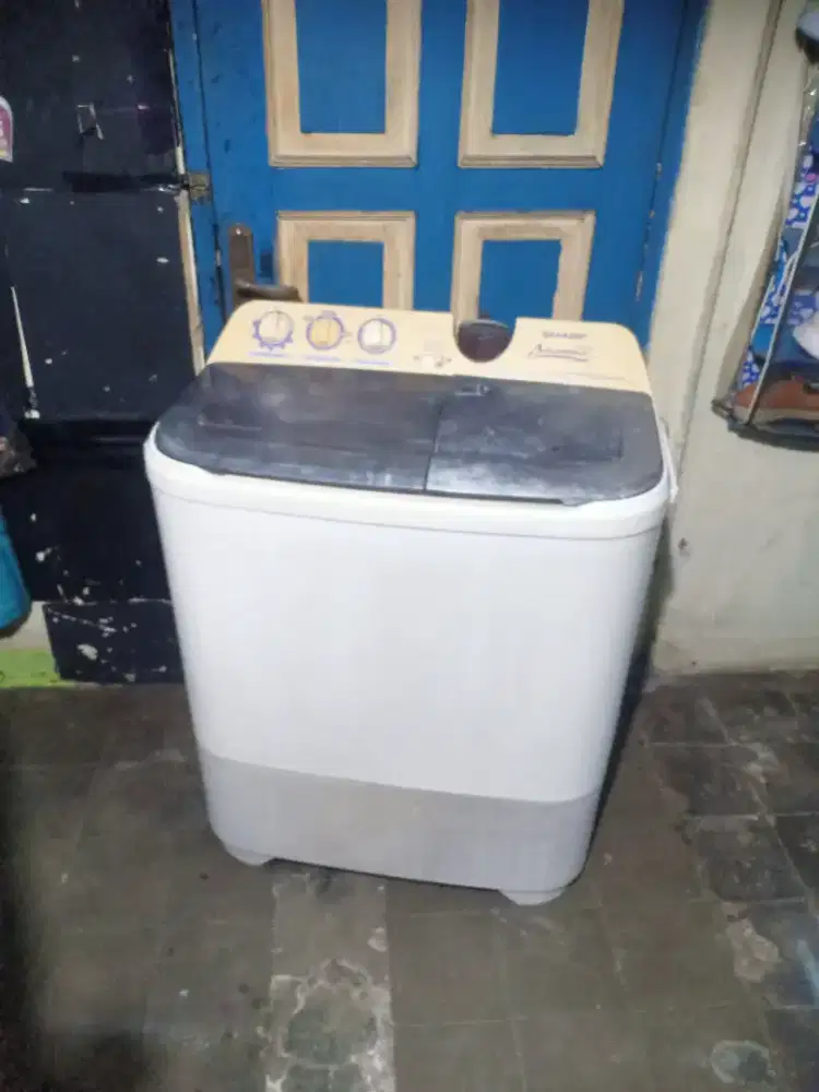 Jual mesin cuci Sharp kapasitas 9kg mesin ORI bisa di antar