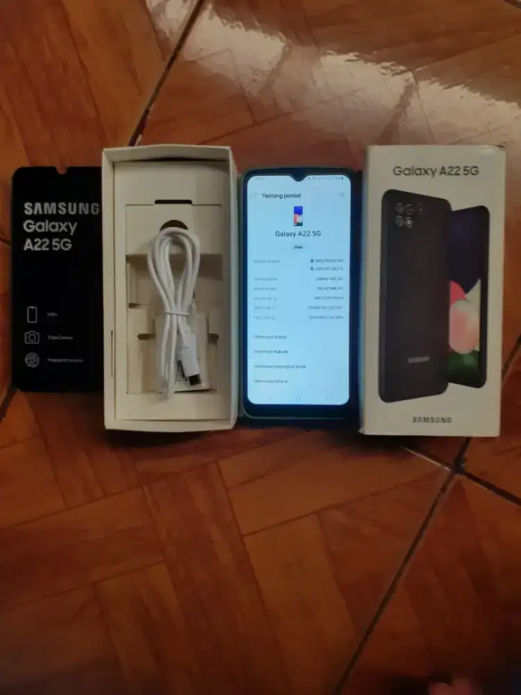 Samsung A22 5G 6+6/128 Fullset Normal