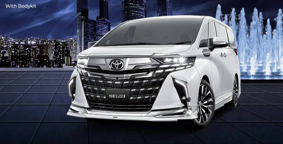 Modellista Wing Dancer X VII Black Polish R20 / Alphard ANH40