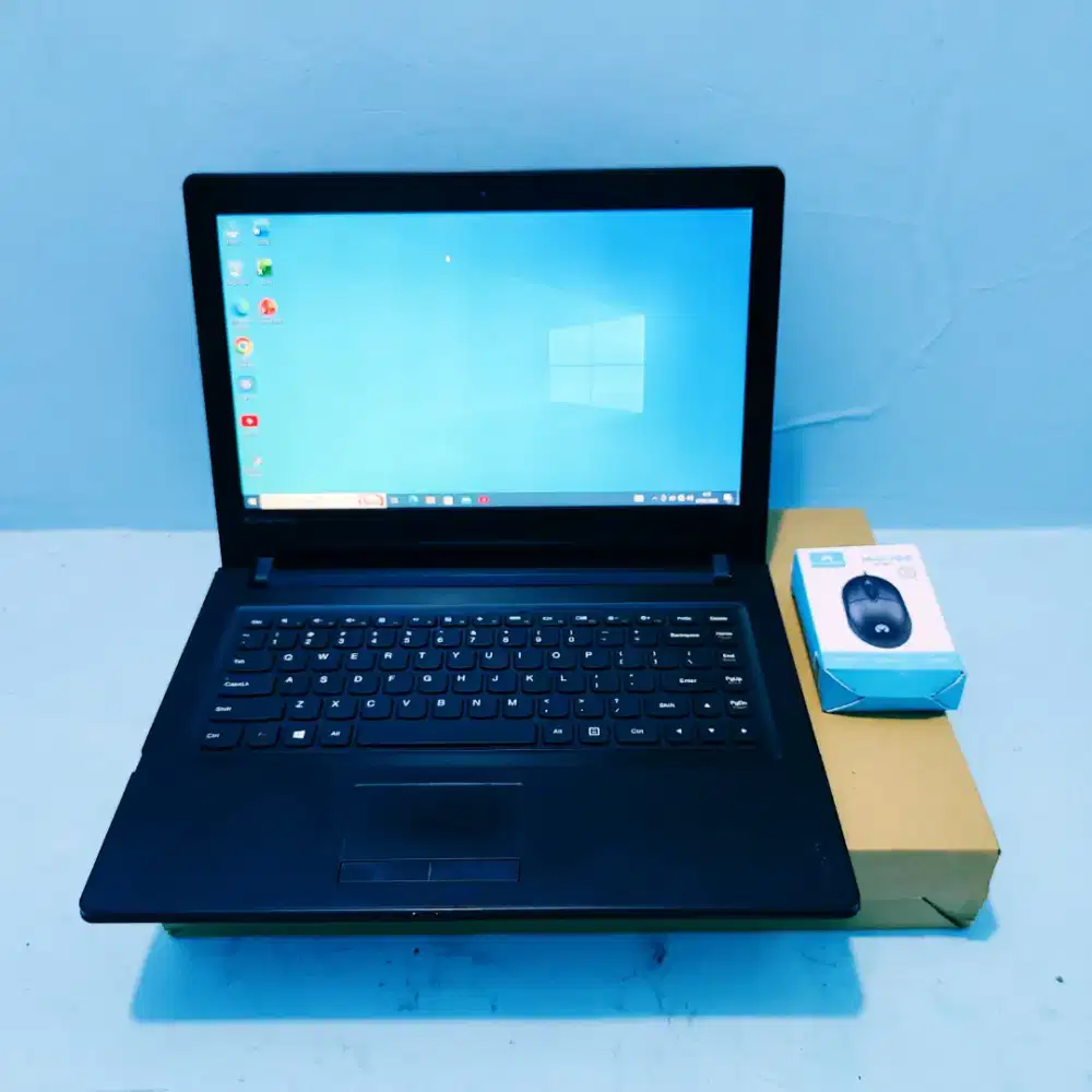 Laptop Lenovo ideapad Slim Ram 4 Siap pakai Win 10 Pro
