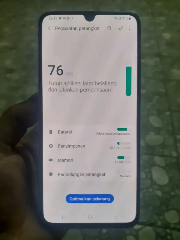 Samsung a70 ram 8 128 ori hp casan
