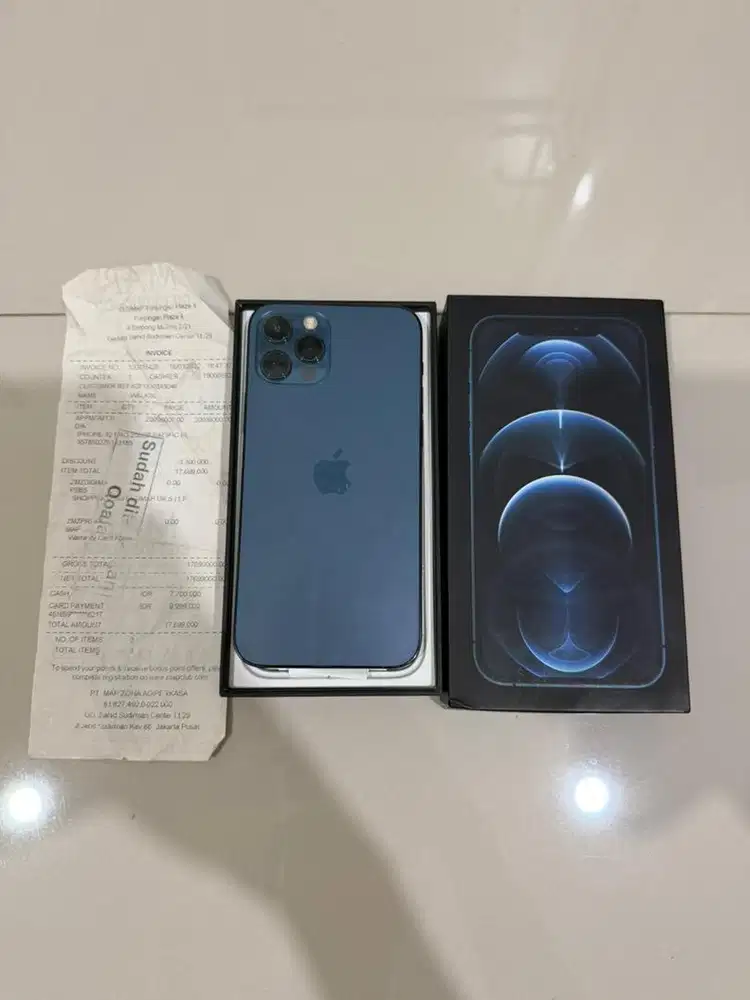 Iphone second 12 Pro 256gb ex garansi resmi indo (digimap)