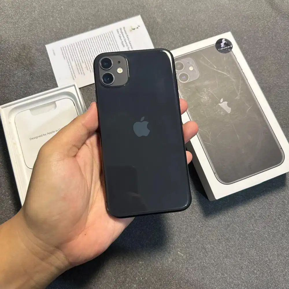Iphone 11 128 gb ibox resmi fullset original