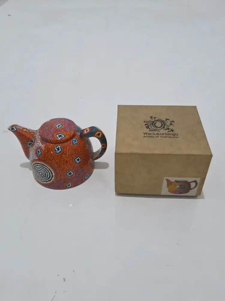 Poci Teh Fine Bone China Aboriginal Art Alperstein Designs Australia