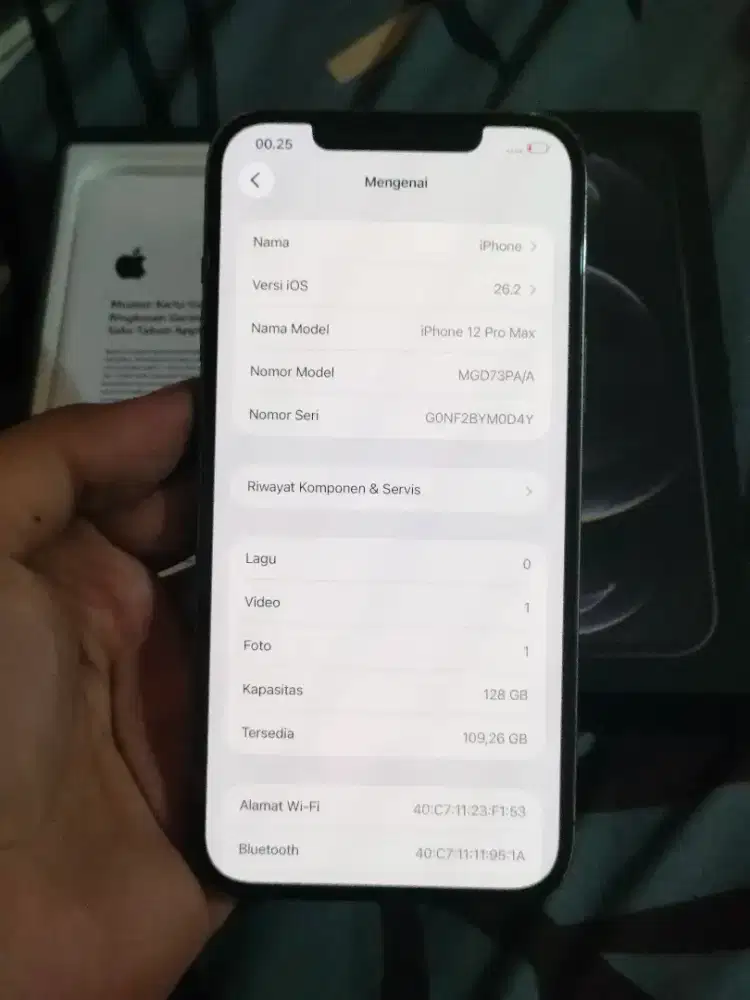 IPHONE 12 PROMAX 128 IBOX