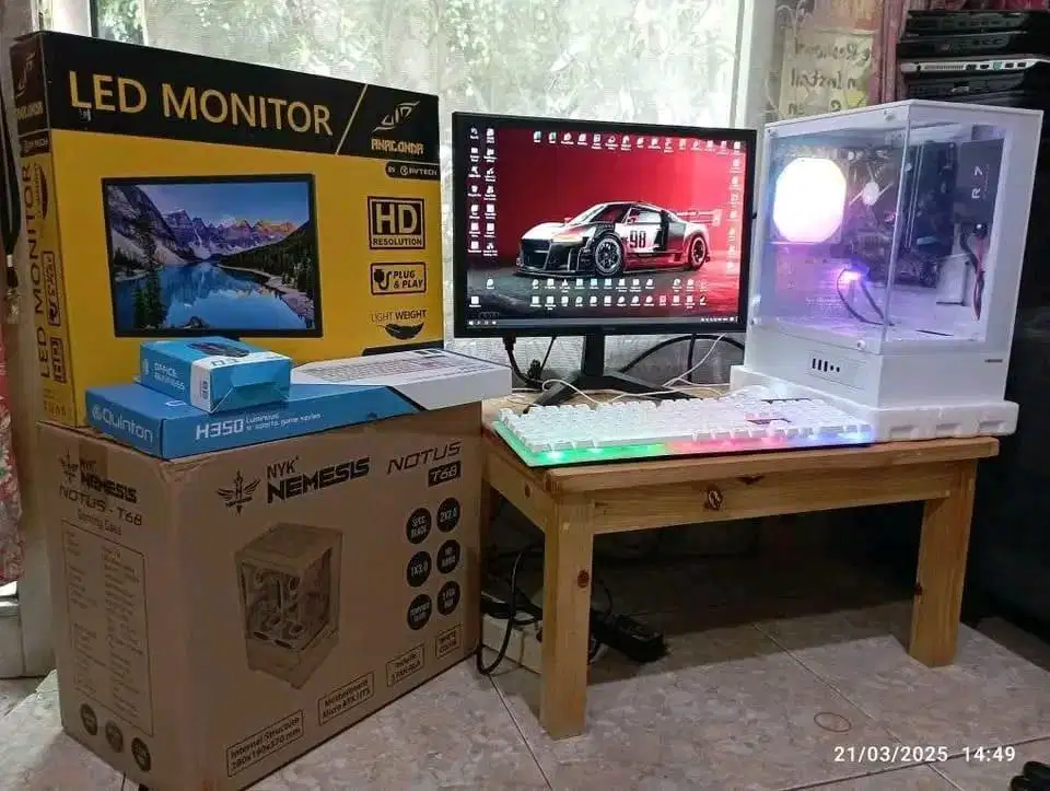 PC FULL SET INTEL I5 Gen (4th)  12/128GB + 500GB