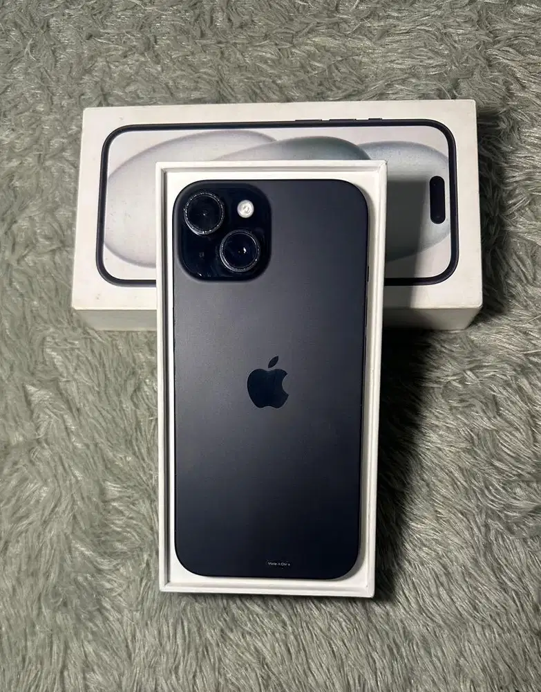 Iphone 15 128GB BH 97% orian Ex ibox Fullset Mulus Pemakaian GaransiOn