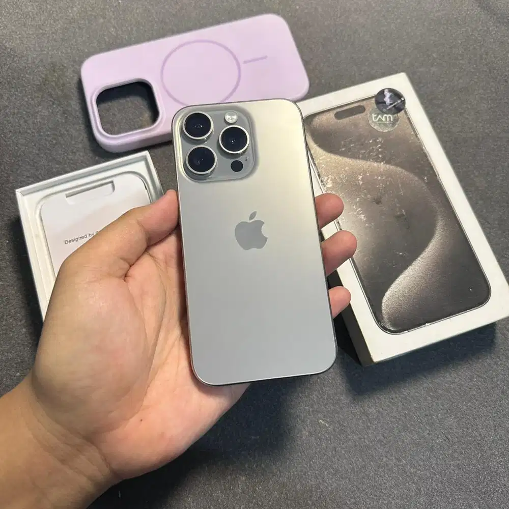 Iphone 15 pro 128 gb natural titanium ibox