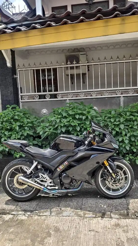 R15 v3 cari tukeran matic/mx king