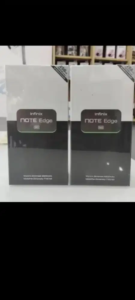 Infinix note edge 5G 8/256 layar lengkung