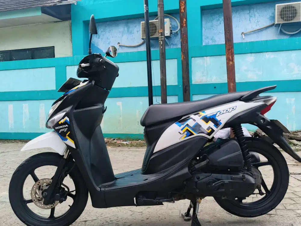 Honda beat pop fi  esp 2017 pajak hidup orsinil