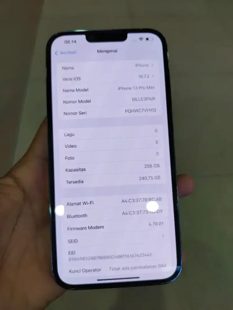 I-Phone 13 pro max 256 pulset mulus
