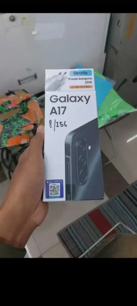 Samsung galaxy A17 256gb ram 8gb dan8/128 garansi resmi