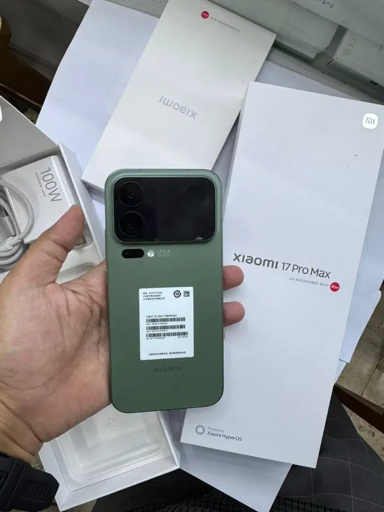 Xiaomi 17 pro max 16gb/1tb inter cukai second like new original