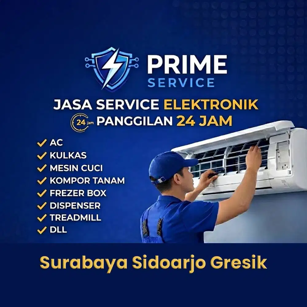 Jasa Service AC, Kulkas & Elektronik Lain Panggilan 24 Jam Bergaransi