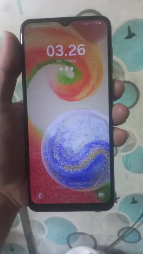 Samsung A04 RAM 4GB/64GB kondisi sangat bagus normal lecet pemakaian