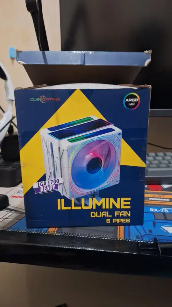 Cpu cooler CUBE GAMING ILLUMINE RGB