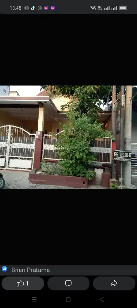 Dikontrakkan rumah siap huni harga Rp.14 .500.000(nego)