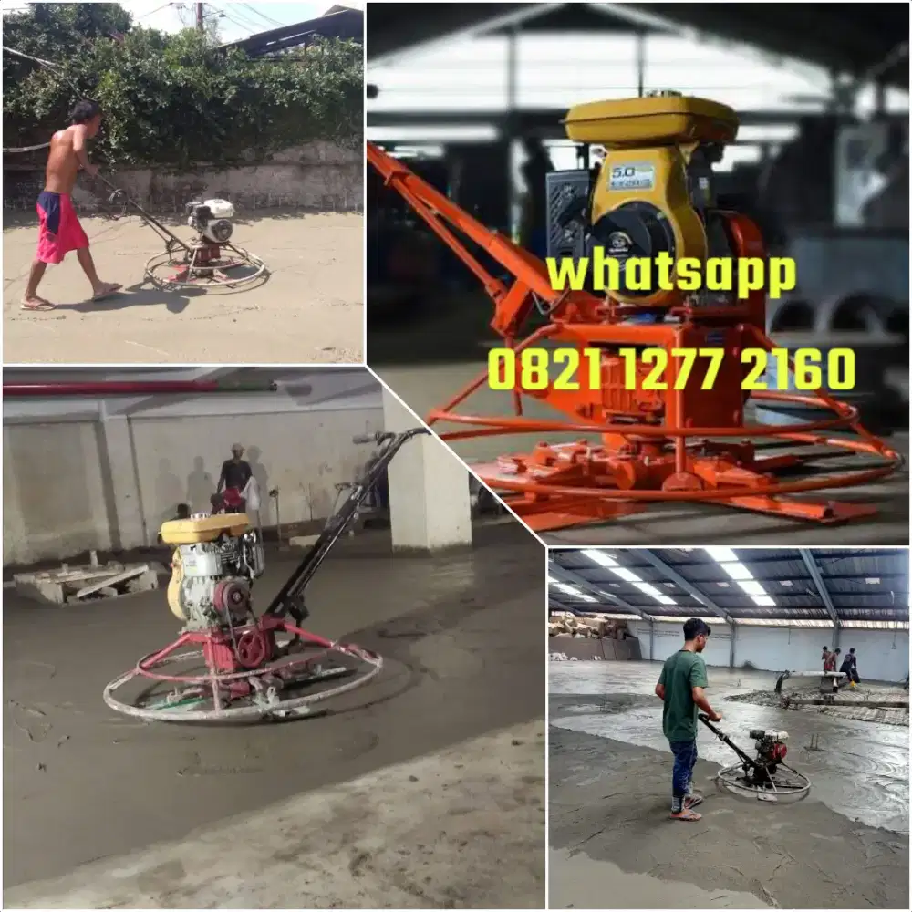Finish trowel lantai
