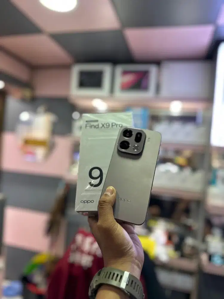 Oppo find X9 Pro 16/512Gb Fullset Original 1 Bulan pakai likenew