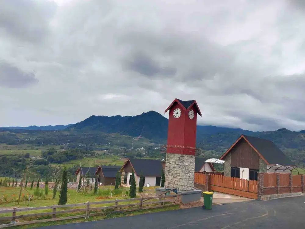 Tanah Kavling SHM Nuansa Eropa Terjangkau Jabodetabek Zona Kuning Bisa Bangun Rumah VILLA Hanya 90 Menit ke Exit TOL Nagrak Cibubur