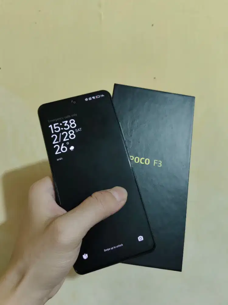 POCO F3 8/256 GB – Black – Fullset