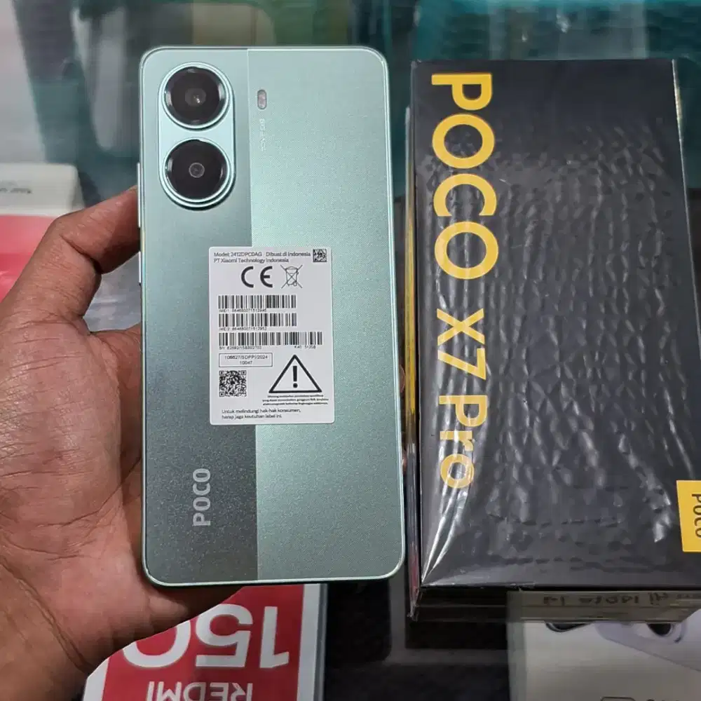 Poco X7 Pro 5G 12/512gb Garansi Februari 2027 fulset Original