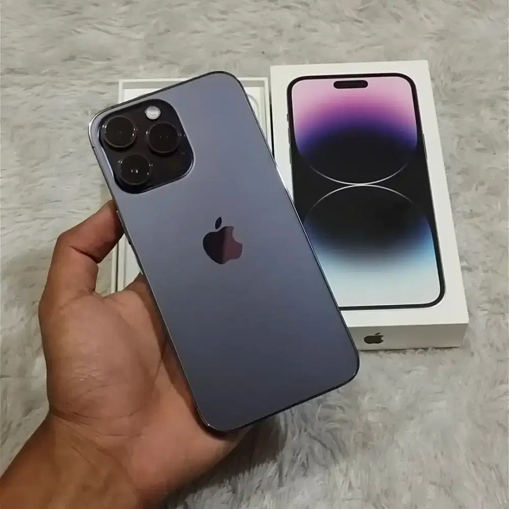iPhone 14 pro max 1TB Garansi Resmi ibox fulset Original