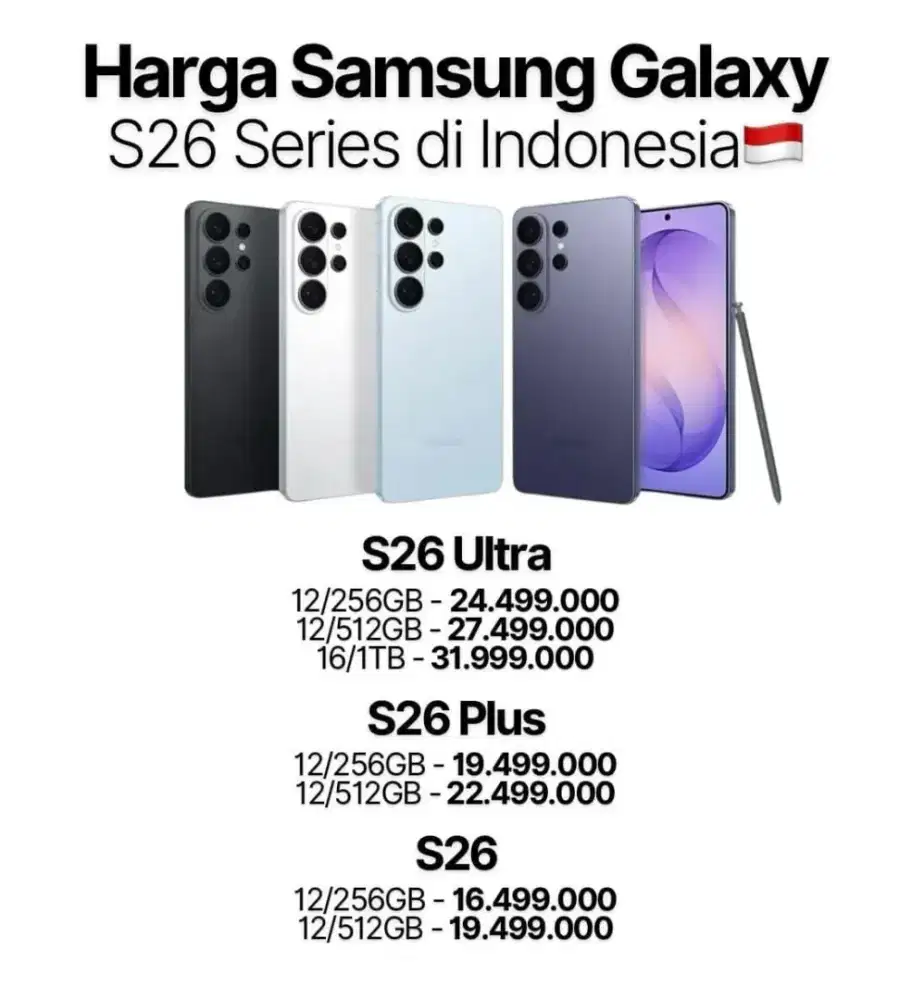 PROMO CICILAN SAMSUNG GALAXY S26 SERIES – HOME CREDIT