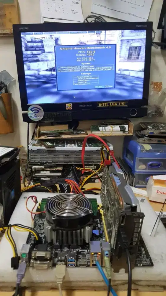 VGA GALAX nVidia Geforce GTX 1060 OC 3GB DDR5