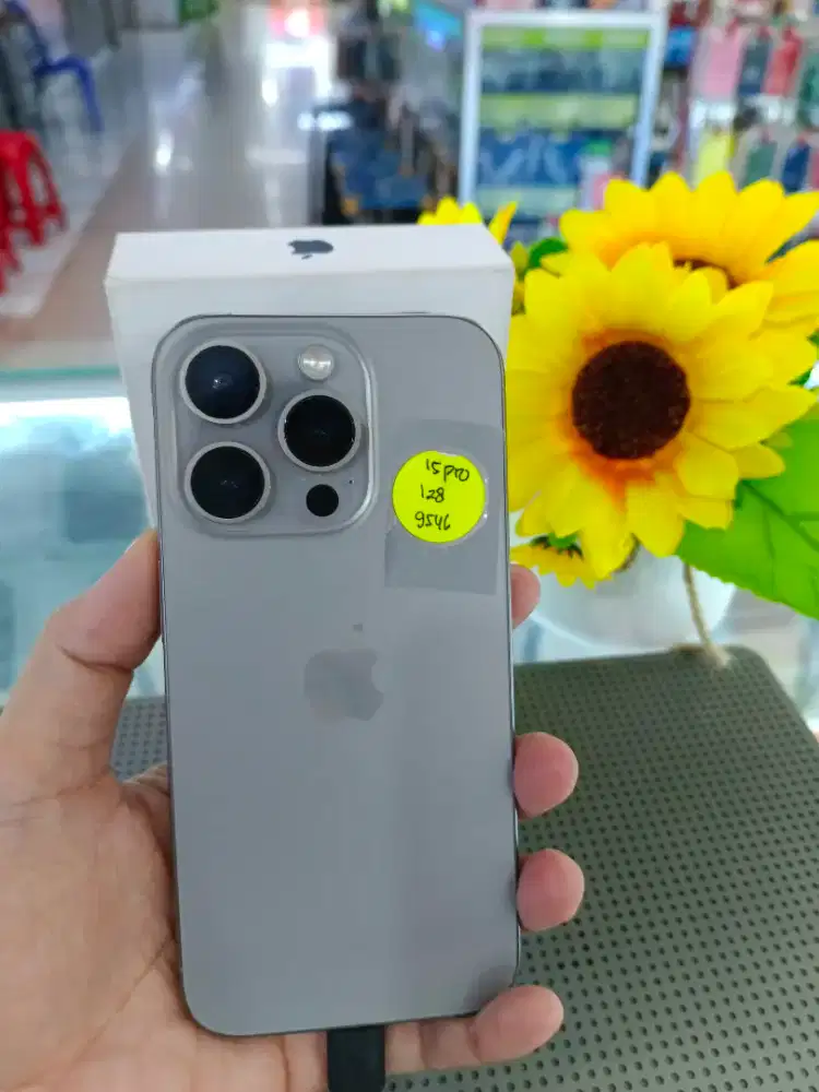 IPHONE 15 PRO 128GB SECOND INDO