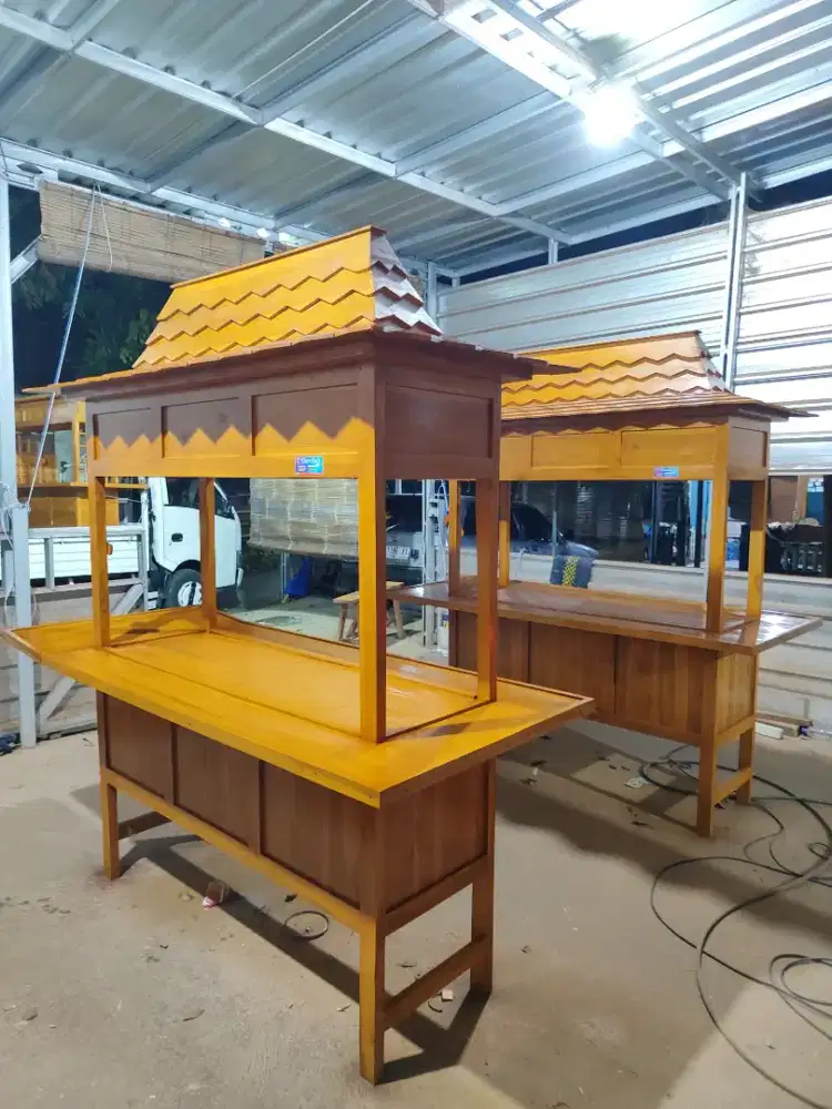 Jual Gerobak Angkringan,Bakso,Mie Ayam,Bubur,Roti BakardlL.