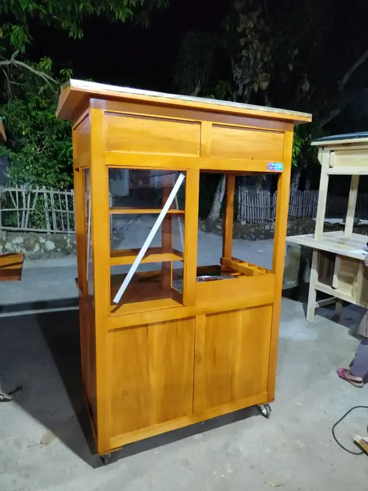 Jual Gerobak Angkringan,Bakso,Mie Ayam,Bubur,Roti BakardlL.