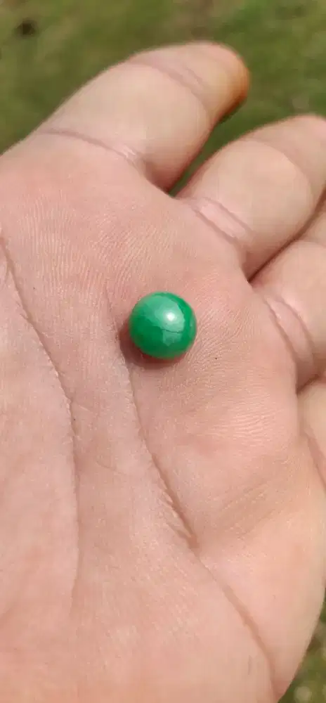 Jadeite Jade / Batu Giok Myanmar Type A Warna Green Apple - Super Rare