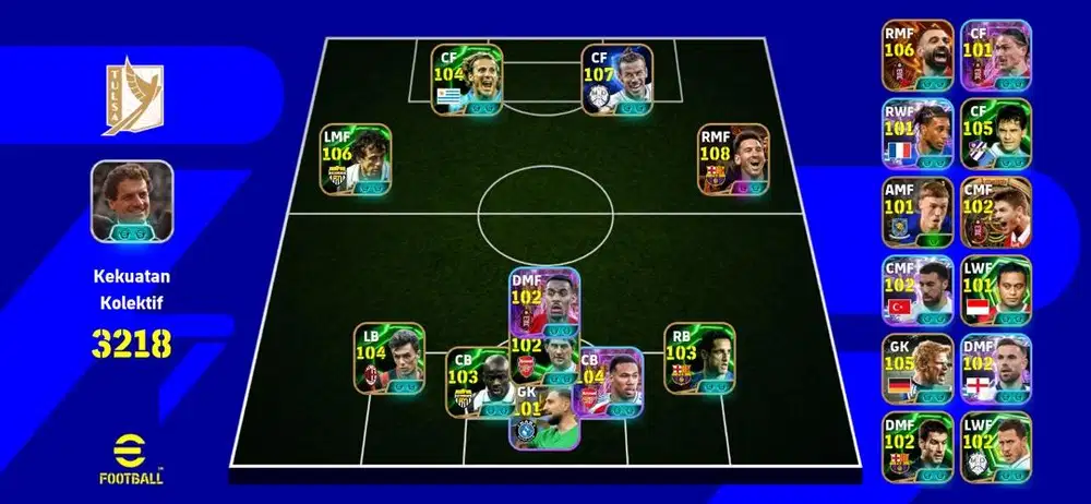 Akun eFootball bagus